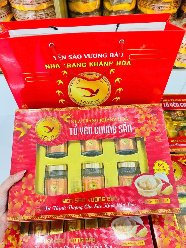 Set Quà 6 Yến Hũ Chưng Sẵn