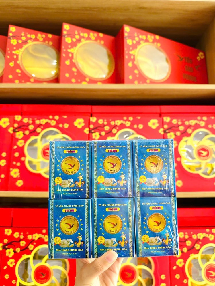 Yến Chưng Kids - Trẻ Em (Lốc 6 Hũ)
